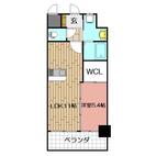 アドヴァンスコート中井の間取り画像