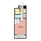日神パレステージ九工大602の間取り画像