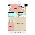 ルミナスAI八幡の間取り画像