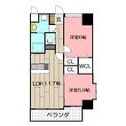 アドヴァンスコート中井の間取り画像