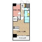 アドヴァンスコート中井の間取り画像