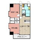 アドヴァンスコート中井の間取り画像