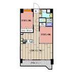 戸畑駅前銀座ビルの間取り画像